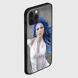 Чехол для iPhone 12 Pro Arch Enemy: Alissa White-Gluz, цвет: 3D-черный — фото 2