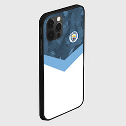 Чехол для iPhone 12 Pro Manchester City FC: Sport, цвет: 3D-черный — фото 2