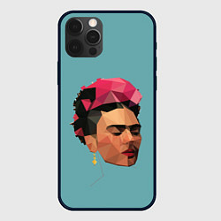 Чехол для iPhone 12 Pro Фрида, цвет: 3D-черный