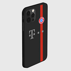 Чехол для iPhone 12 Pro Bayern FC: Black 2018, цвет: 3D-черный — фото 2