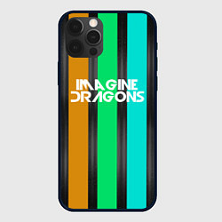 Чехол для iPhone 12 Pro Imagine Dragons: Evolve Lines, цвет: 3D-черный