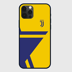 Чехол для iPhone 12 Pro FC Juventus: Star, цвет: 3D-черный
