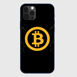 Чехол для iPhone 12 Pro Bitcoin Master, цвет: 3D-черный