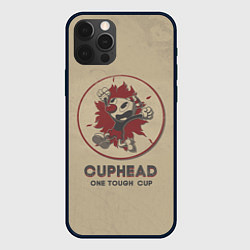 Чехол для iPhone 12 Pro Cuphead: One Touch Cup, цвет: 3D-черный