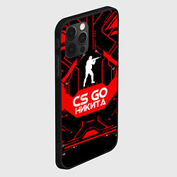 Чехол для iPhone 12 Pro CS:GO - Никита, цвет: 3D-черный — фото 2