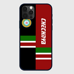 Чехол для iPhone 12 Pro Chechnya, Russia, цвет: 3D-черный