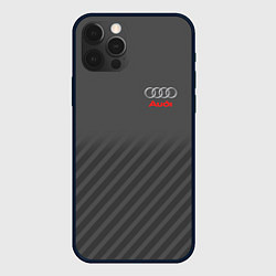 Чехол iPhone 12 Pro Audi: Grey Sport Line