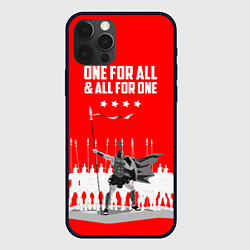 Чехол для iPhone 12 Pro One for all & all for one, цвет: 3D-черный