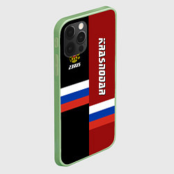 Чехол для iPhone 12 Pro Krasnodar, Russia, цвет: 3D-салатовый — фото 2