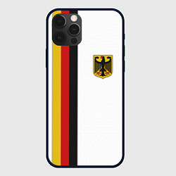Чехол для iPhone 12 Pro I Love Germany, цвет: 3D-черный