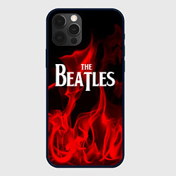 Чехол для iPhone 12 Pro The Beatles: Red Flame, цвет: 3D-черный