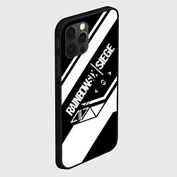Чехол для iPhone 12 Pro RAINBOW SIX SIEGE R6S, цвет: 3D-черный — фото 2