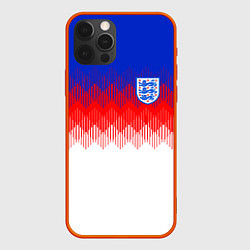Чехол для iPhone 12 Pro Сборная Англии: Тренировочная ЧМ-2018, цвет: 3D-красный