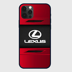 Чехол для iPhone 12 Pro Lexus Sport, цвет: 3D-черный