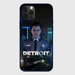 Чехол для iPhone 12 Pro Detroit: Connor, цвет: 3D-черный