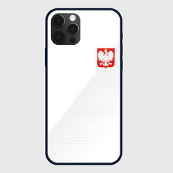 Чехол для iPhone 12 Pro Poland Team: Home WC-2018, цвет: 3D-черный