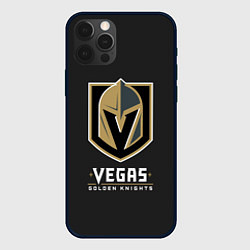 Чехол для iPhone 12 Pro Vegas: Golden Knights, цвет: 3D-черный