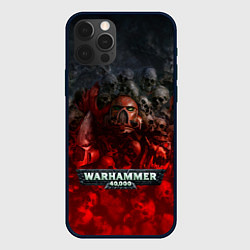 Чехол для iPhone 12 Pro Warhammer 40000: Dawn Of War, цвет: 3D-черный