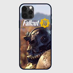 Чехол для iPhone 12 Pro Fallout 76, цвет: 3D-черный