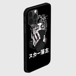 Чехол для iPhone 12 Pro Scarlxrd: hieroglyphs, цвет: 3D-черный — фото 2