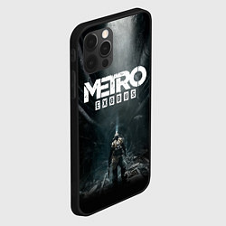 Чехол для iPhone 12 Pro Metro Exodus, цвет: 3D-черный — фото 2