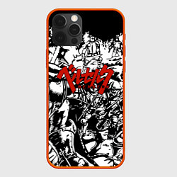 Чехол для iPhone 12 Pro Berserk Stories, цвет: 3D-красный