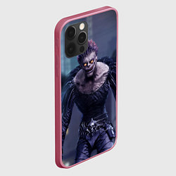 Чехол для iPhone 12 Pro God of death, цвет: 3D-малиновый — фото 2