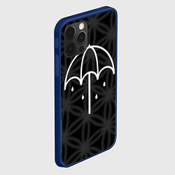 Чехол для iPhone 12 Pro BMTH Umbrella, цвет: 3D-тёмно-синий — фото 2