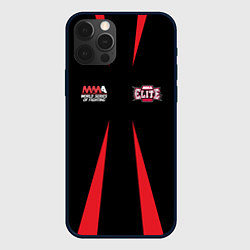 Чехол для iPhone 12 Pro MMA Elite, цвет: 3D-черный