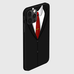 Чехол для iPhone 12 Pro Агент 47, цвет: 3D-черный — фото 2