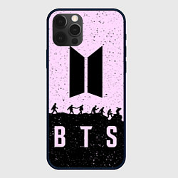 Чехол для iPhone 12 Pro BTS Boys, цвет: 3D-черный