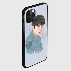 Чехол для iPhone 12 Pro Jeon Jungkook, цвет: 3D-черный — фото 2