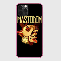 Чехол для iPhone 12 Pro Mastodon: Leviathan, цвет: 3D-малиновый