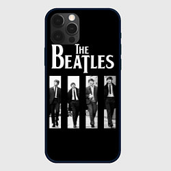 Чехол для iPhone 12 Pro The Beatles: Black Side, цвет: 3D-черный
