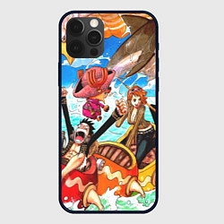 Чехол для iPhone 12 Pro One Piece, цвет: 3D-черный