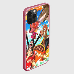 Чехол для iPhone 12 Pro One Piece, цвет: 3D-малиновый — фото 2
