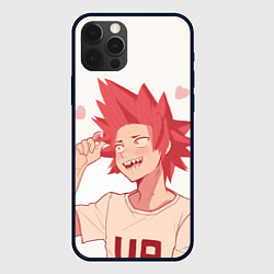 Чехол для iPhone 12 Pro Hearts Anime, цвет: 3D-черный