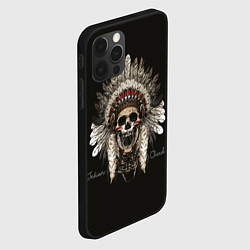 Чехол для iPhone 12 Pro Индеец Чероки, цвет: 3D-черный — фото 2