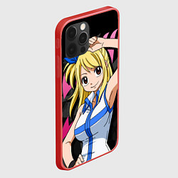 Чехол для iPhone 12 Pro Fairy Tail: Lucy, цвет: 3D-красный — фото 2