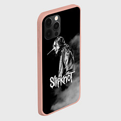 Чехол для iPhone 12 Pro Slipknot: Shadow Smoke, цвет: 3D-светло-розовый — фото 2
