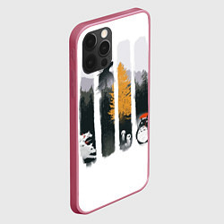 Чехол для iPhone 12 Pro Хранители Леса, цвет: 3D-малиновый — фото 2
