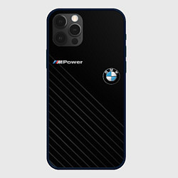 Чехол для iPhone 12 Pro BMW, цвет: 3D-черный