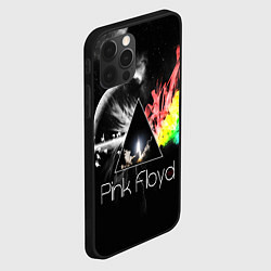 Чехол для iPhone 12 Pro PINK FLOYD, цвет: 3D-черный — фото 2