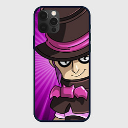 Чехол для iPhone 12 Pro Brawl Stars Mortis1, цвет: 3D-черный