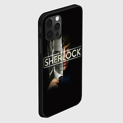 Чехол для iPhone 12 Pro Sherlock, цвет: 3D-черный — фото 2