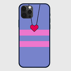 Чехол для iPhone 12 Pro UNDERTALE FRISK, цвет: 3D-черный