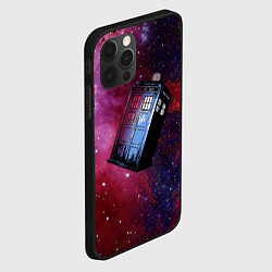 Чехол для iPhone 12 Pro Doctor Who, цвет: 3D-черный — фото 2