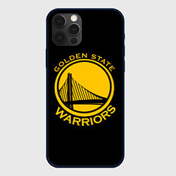 Чехол для iPhone 12 Pro GOLDEN STATE WARRIORS, цвет: 3D-черный
