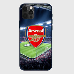 Чехол для iPhone 12 Pro FC Arsenal, цвет: 3D-черный