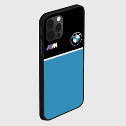 Чехол для iPhone 12 Pro BMW БМВ, цвет: 3D-черный — фото 2